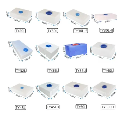 Trailer Accessories Food Grade LLDPE RV Fresh Water Tank Clean Water Storage Tank for Camper Trailers Caravan Truck Camper