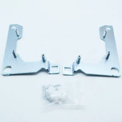 Car Light Retrofit Accessories Projector Bracket Frame for 2007-2020 Mitsubishi Pajero V93 V97 Low Light Projector Adapter Frame
