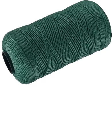 High Quality African Market Small Black Tube Polyester Green Twine