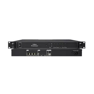 HD-VP410C LED Display Screen Video Processor  LED Video Control System for 4 Network Port  Control Range 2.6 Million Pixels