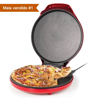 AilesTecca Countertop Pizza Maker Machine for Home Pizzero 8 Inch Pizzaiolo Electric Pizza Maker 10 Inch Pizza Macher Pizzaiolo