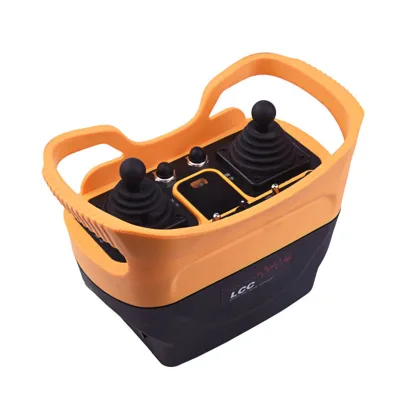 Q5000 380V AC 12V 24V Industrial Crane Control Joystick Wireless Remote Control Metal Waterproof