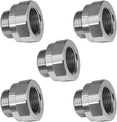 M27 2.0 Thread Drain Valve Adapter with O Ring Set for Oil Change Control Compatible with 27mm 2.0 Drain Plug Applications