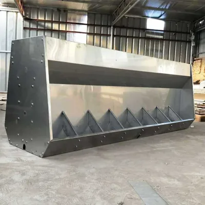 China Made Double-Side Trough Pig Feeder Pig Feeding Trough Nursery Fatten Pen for Feeding System