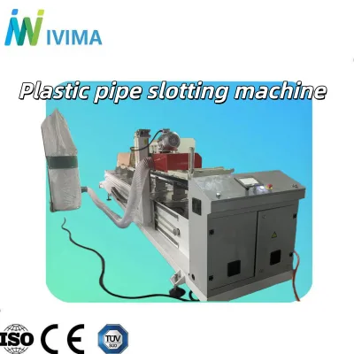 IVIMA Plastic Pipe Slotting Machine-1 Year Warranty 3000kg Heavy Duty for Small Business