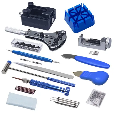 Wholesale Watch Repair Tool Kit 185 Piece Set Watch Bottom Cover Disassembly and Battery Replacement Combination Set