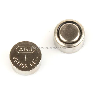 Zn-Mn AG5 Button Batteries L754/LR48/393 Alkaline Cell Watch Cell