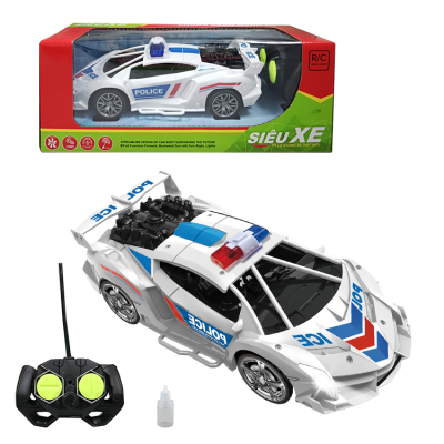 Cheap Radio Control Radio Control Car 4 Channel With Light & Spray R/C Remoter Control Car