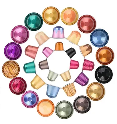Custom Coffee Tools Beautiful Portable Food Grade Pla Degradable Coffee Capsule Refill Cup for Home Kitchen Cafe Shop