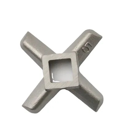 SUS420 Meat Grinder Blade, Size 5 Replacement Knife for Household Meat Mincer Durable Cutting Blade for Domestic Use