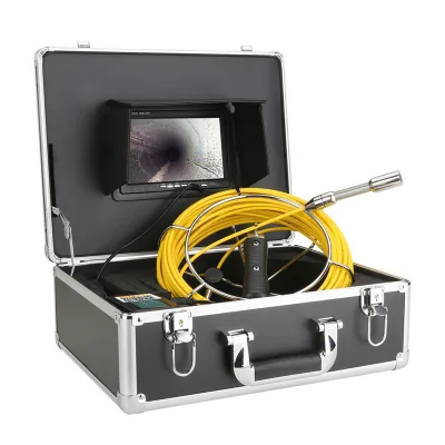7 inch screen wifi hotspot 512 launch pipe camera underground sewage pipe endoscope detection system