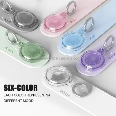 Hot Sell TPU Waterproof Shockproof Air Tag Keychain Holder Case for Airtag Protective Cover
