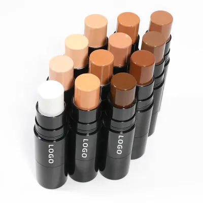 Custom Vegan Concealer and Contour Stick Waterproof Contour Stick Customizable Logo Creamy Contour Stick