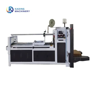 Semi-auto Manual Feeding Gluing Machine Semi-automatic Box Folding and Gluing Machine