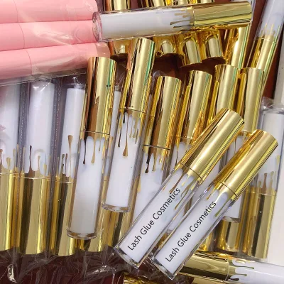 Lash Glue Private Label Vegan 5ml Bottle Waterproof False Eyelash Glue Strong Strip Lash Glue Wholesale