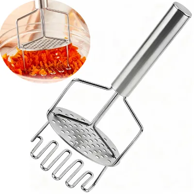 High Quality Stainless Steel Potato Masher Vegetable Masher