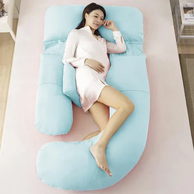 Adjustable Full Body Multi-Functional Pregnant Woman Pillow Waist Abdominal Support G-Type Pillow Cushion