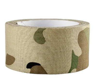 Camouflage Fabric Tape Thickened Cotton Cloth Tear Resistant Abrasion Resistant Tactical Camo Tape