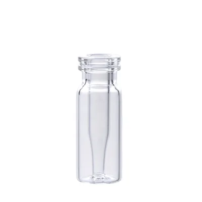 11mm Clear Glass Hplc Lab Autosampler Snap High Recovery Vials with Micro Insert