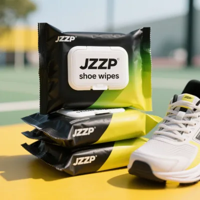 Customizable Dual Texture Quick Wipe Wet Wipes for Shoes with Customizable Packaging