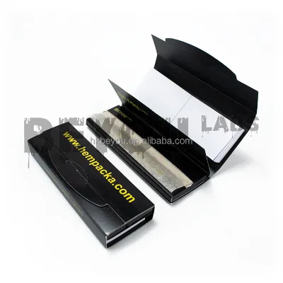 78mm 98mm 109mm OEM hemp rollling paper eco friendly rice paper fast burning   Smoking Accessories