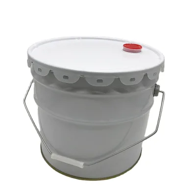 Hot Sale Drum Pail Barrel Bucket Industry Packaging 10L Metal Pail with Handle