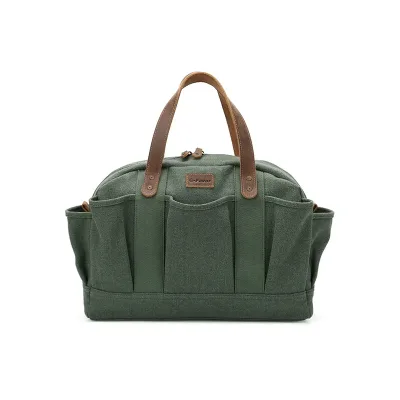 New Designer Low MOQ Logo Customized Designer Bag Large Capacity Canvas Tote Bag Tools Handbags