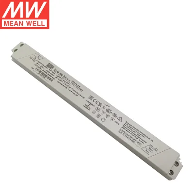 Meanwell SLD 50W 80W 150W Slim & Compact Switching Power Supply with PFC for 12V/24V/56V LED Strip Lights