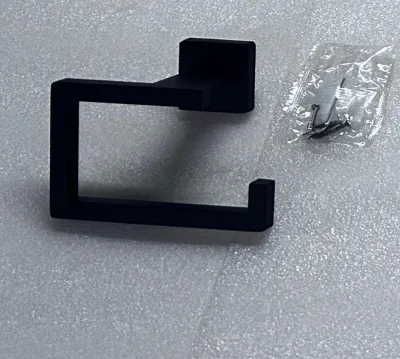 Modern Bathroom Accessories GUN GREY BLACK Wall Mounted Room Hanging Fittings
