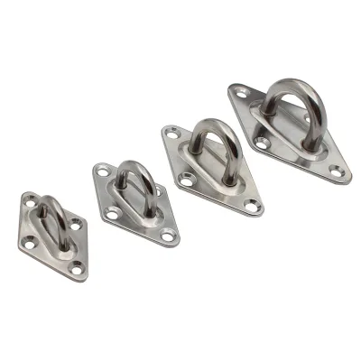 304 316 Polished Stainless Steel Yacht Accessories Diamond Door Button Eye Plate Boat Bolt Seat Hardware
