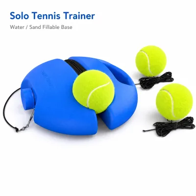 Factory Wholesale Padel Accessories Portable Tennis Trainer Elastic Rope Rebound Ball Self Practice Sparring Training Aid