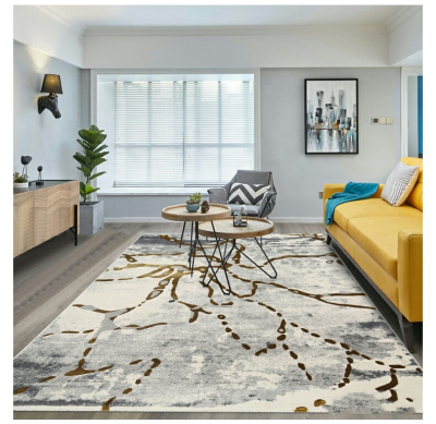 Chinese Factory Nordic Style Living Room Carpet Silk Chenille Area Rug Fur Carpets