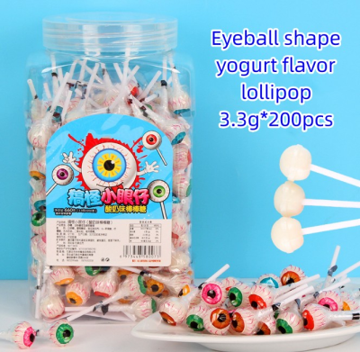 Candy Factory Sweets Wholesale 3.3g Fun Creativity Hard Candy Fruity Lollipop Children's Snacks