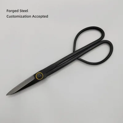 Forged Steel Long Arms Bonsai Tool Scissors Japanese Shears in High Quality Leaf Bud Scissors