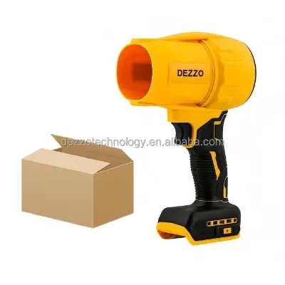 20V High-Speed Cordless Turbo Blower Battery-Powered Handheld Industrial DIY Blower for Leaf & Snow Removal Car Care