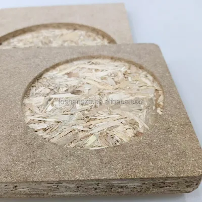 OEM/ODM 4x8 Osb Wood Panel Waterproof 18mm Particle Melamine Board for Interior Decoration Panels