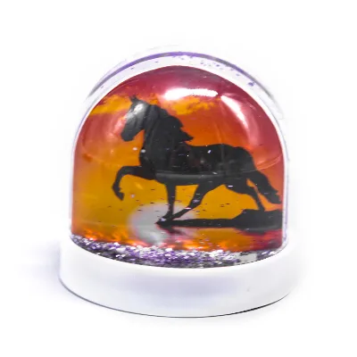 Photo Insert Plastic Snow Globe & Water Globe Handmade Plastic Crafts Snowball