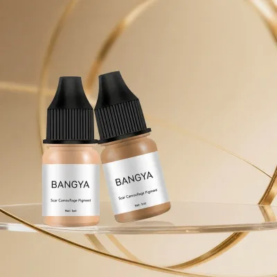 Bangya Micropigmentation Scar Cover Stretch Mark Camouflage Pigments with Vitiligo Coverage