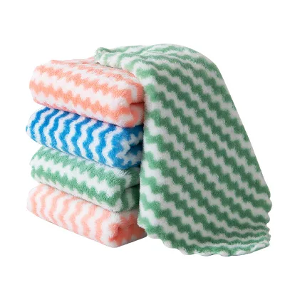 Dishwashing Cloth Absorbs Water, Household Cleaning, Kitchen Supplies, Lazy People Use Cloth to Remove Oil