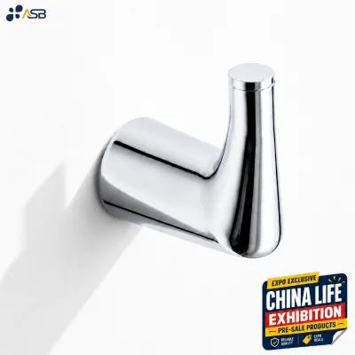 Modern Stainless Steel Coat Hat Robe Hooks Save Space Wall-Mounted Eco-Friendly Bathroom Accessories Towel Hooks for Shower