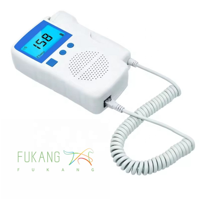 Sonography Ultrasonic 3MHZ Heartrate Monitor Fetal Doppler Angelsound Rechargeable Fetal Doppler
