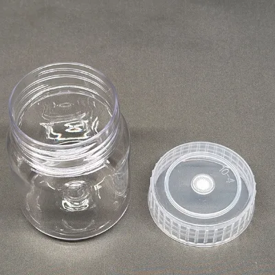 4Lab 240ml Plastic/high-temperature and High-pressure Resistant PC Material Plant Tissue Culture Bottle