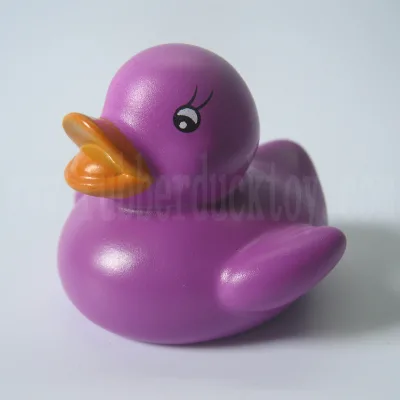 Mini Hot pink Pvc Duck Bath Toy With Custom logo , Baby Promotional Mini Hot pink Duck, Floating Hot pink Mini Duck