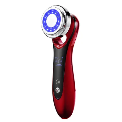 Rechargeable Microcurrent Beauty Device LED Lights Electronic Facial Machine for Wrinkle Removal  EMS Face Neck Beauty Device
