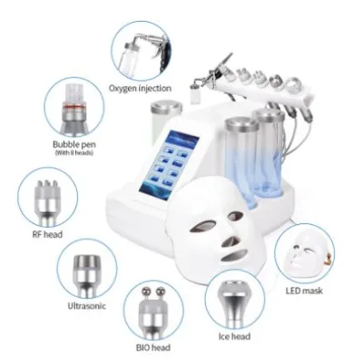 7 in 1 Small Bubble Beauty Instrument Deep Cleansing Blackhead Rejuvenation Moisturizing Beauty Salon Special Cleaning Machine