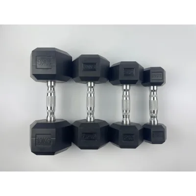 Wholesale Dumbbell Black Hexagon Equipment for Home Gym Equipment for Strength Training