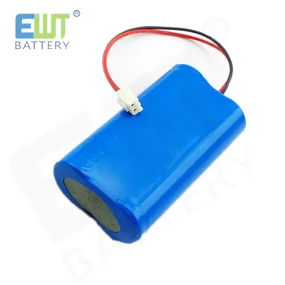 EWT 7.4V 2600mAh 18650 Li-ion Battery with LiNiMnCoO2 Cathode for Home Appliances Toys & Consumer Electronics