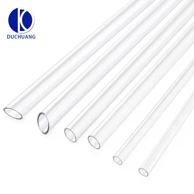 Colorful Disposable PP Plastic Straight  Food Safe Drinking  Custom Length Color for Cold Drinks Cafe Bar