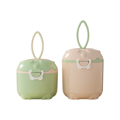 Plastic Milk Powder Container BPA Free Snack Container Baby Formula Milk Powder Dispenser Box With Spoon