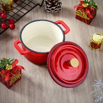 Round Enamel 10cm Cook Mini Round Casserole Dish Cast Iron Covered Mini Casserole Round Cocottes With Lid